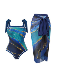 Dark blue marble
