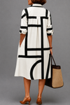 Annette | Robe Chic Mi-Longue