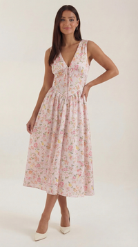 Rose pâle