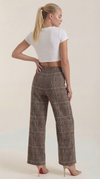 Pantalon à carreaux Leigh